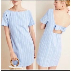 NWT Anthrologie Linen Cotton Dress